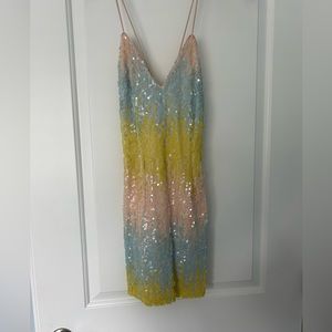 By the way. Sequin mini dress